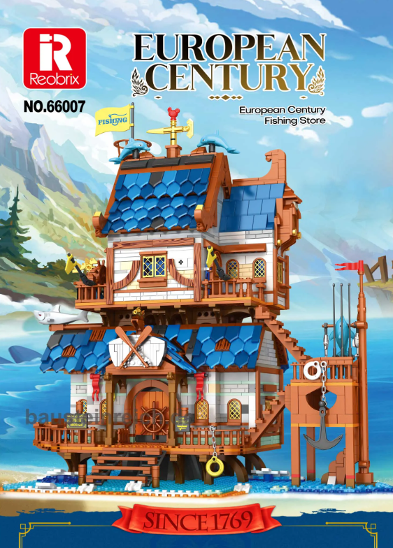 Reobrix 66007 Angelladen 2.450 Teile