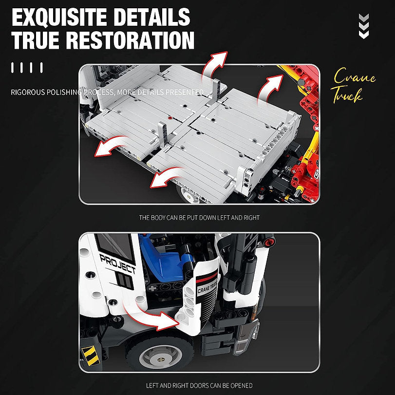 Reobrix 22011 Schwerlast LKW Kran 2.328 Teile