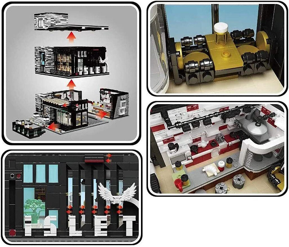 Mould King 16042 The Islet Bar 3.992 Teile