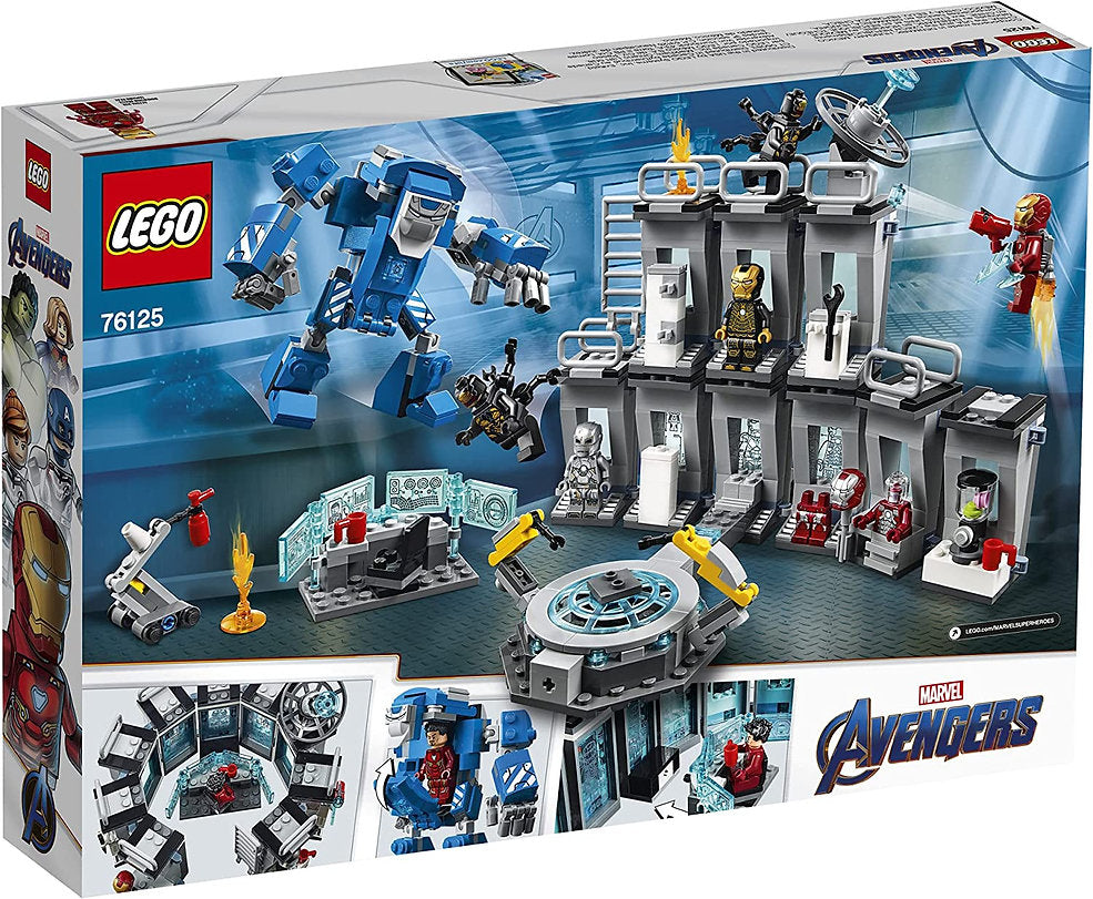 LEGO 76125 Iron Mans Werkstatt Marvel Avengers Endgame 524 Teile