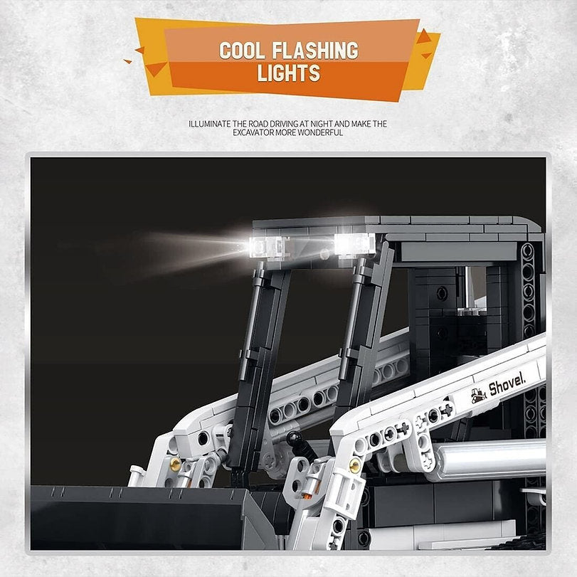 Reobrix 22004 Mechanical Bulldozer 1.366 Teile