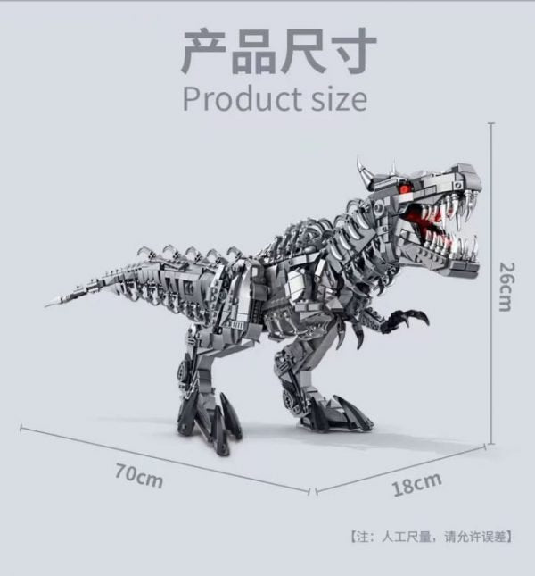 Panlos 611016 Mechanical Tyrannosaurus T-Rex 2.065 Teile