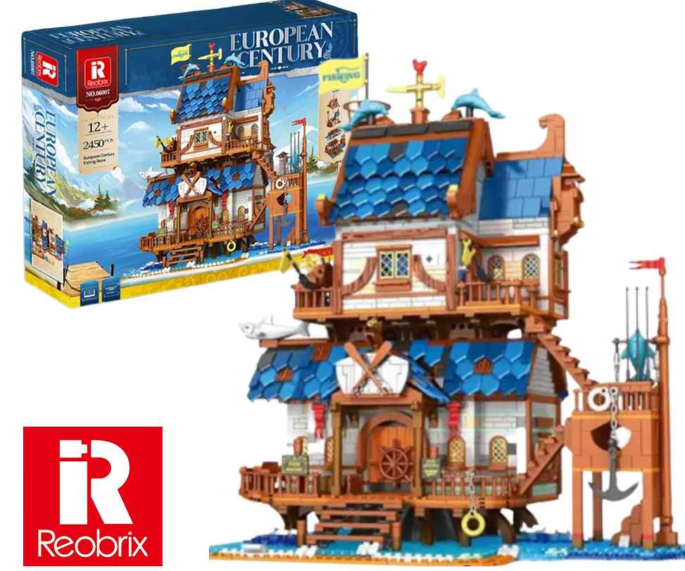 Reobrix 66007 Angelladen 2.450 Teile