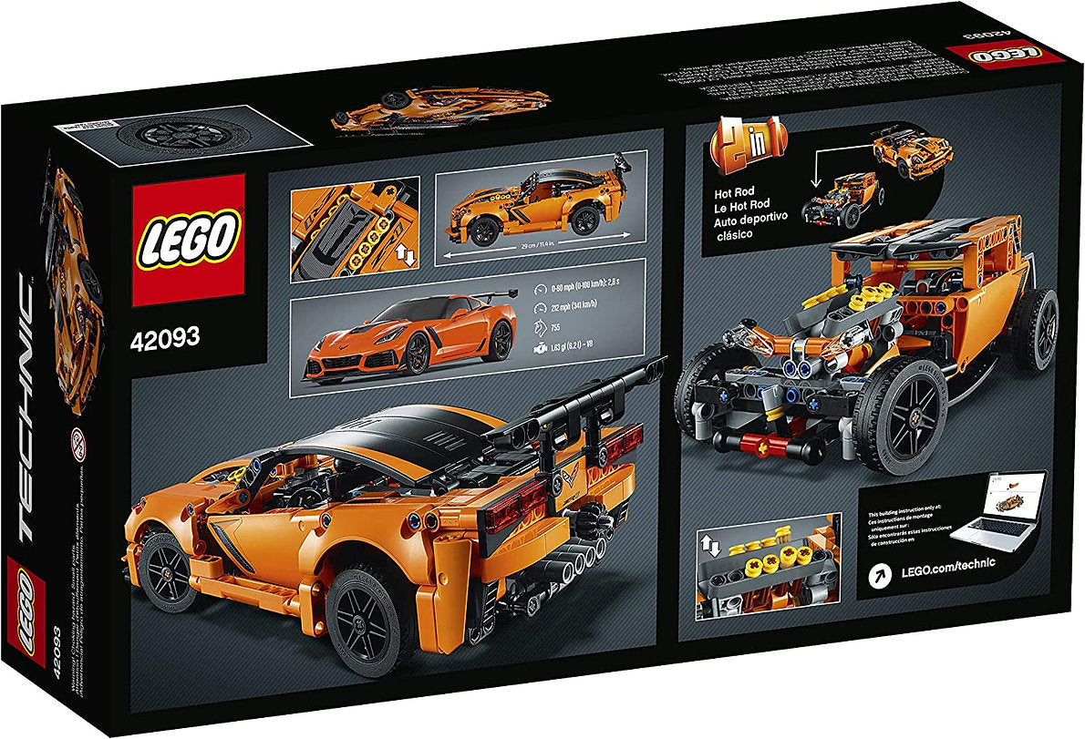 LEGO 42093 Chevrolet Corvette ZR1 Technik 579 Teile
