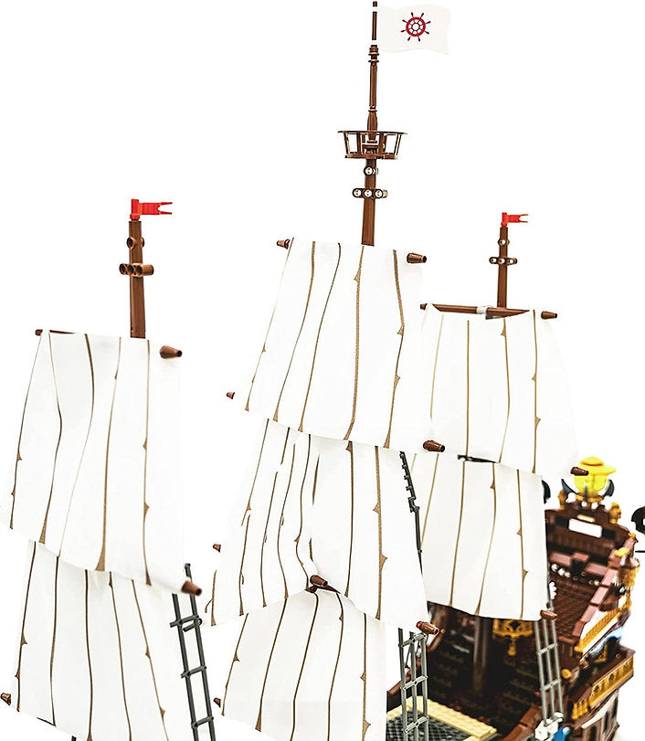 Reobrix 66011 The Sun Klemmbaustein Set – 2830 Teile Segelschiff Modell