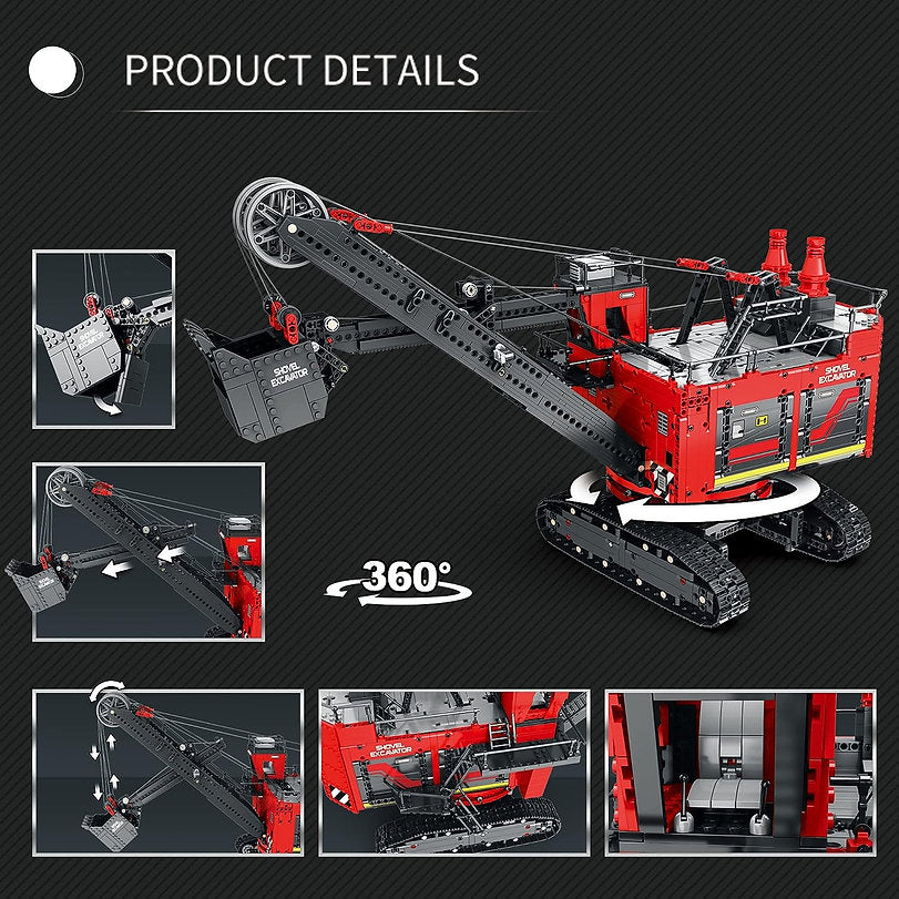 Reobrix 22014 Schaufelbagger Raupenbagger 2.968 Teile
