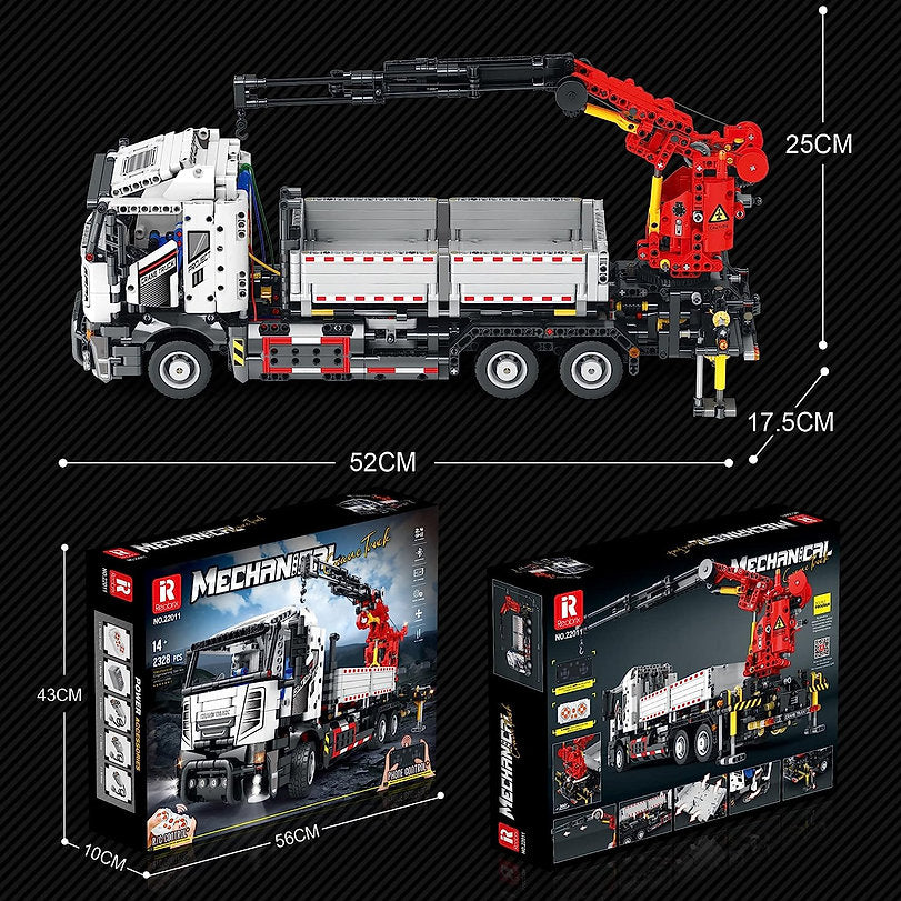 Reobrix 22011 Schwerlast LKW Kran 2.328 Teile