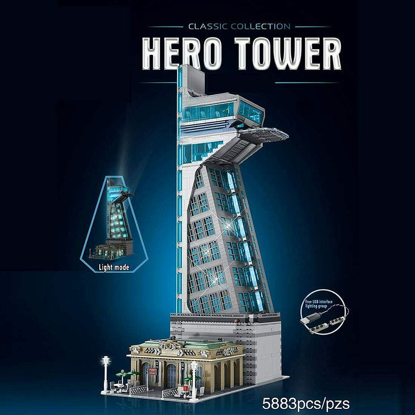 Panlos 55120 Tiger Hero Tower 5.883 Teile