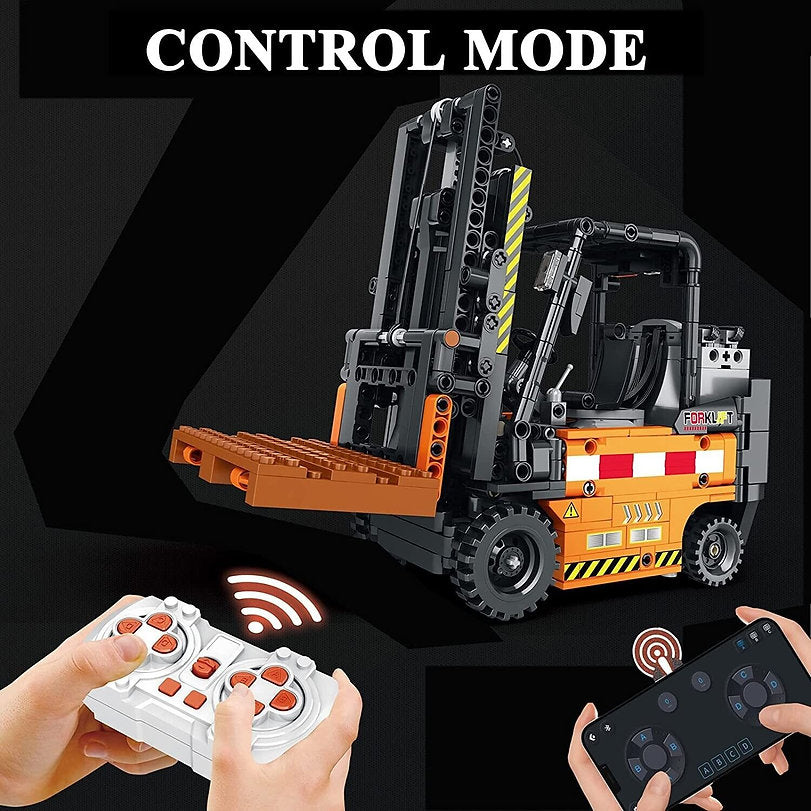 Reobrix 22002 Mechanical Forklift RC-Control 722 Teile