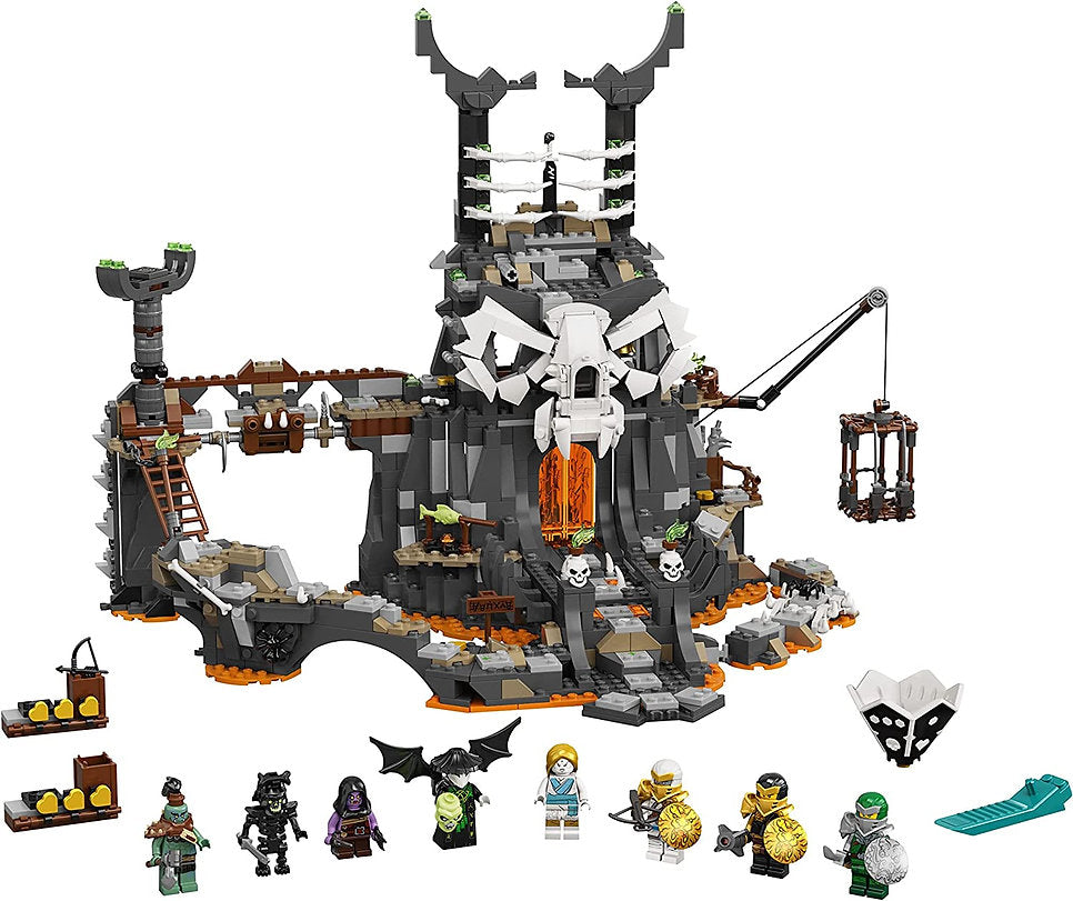 LEGO 71722 Ninjago Verlies des Totenkopfmagiers 1.171 Teile