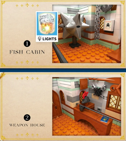 Reobrix 66007 Angelladen 2.450 Teile