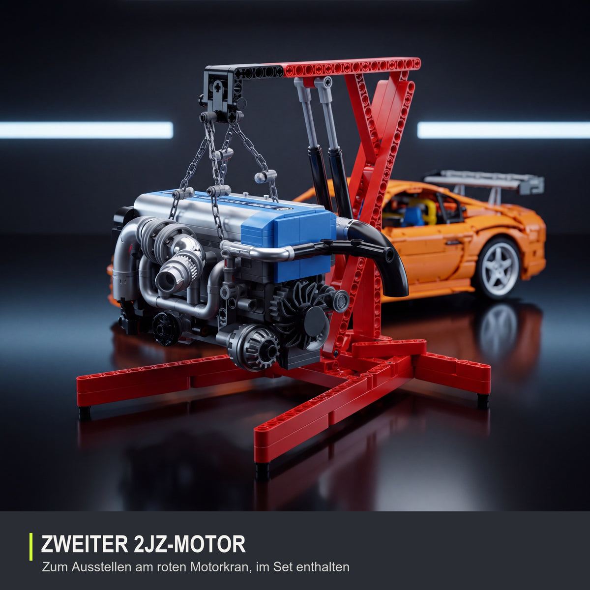 Zweiter 2JZ-Motor am Motorkran