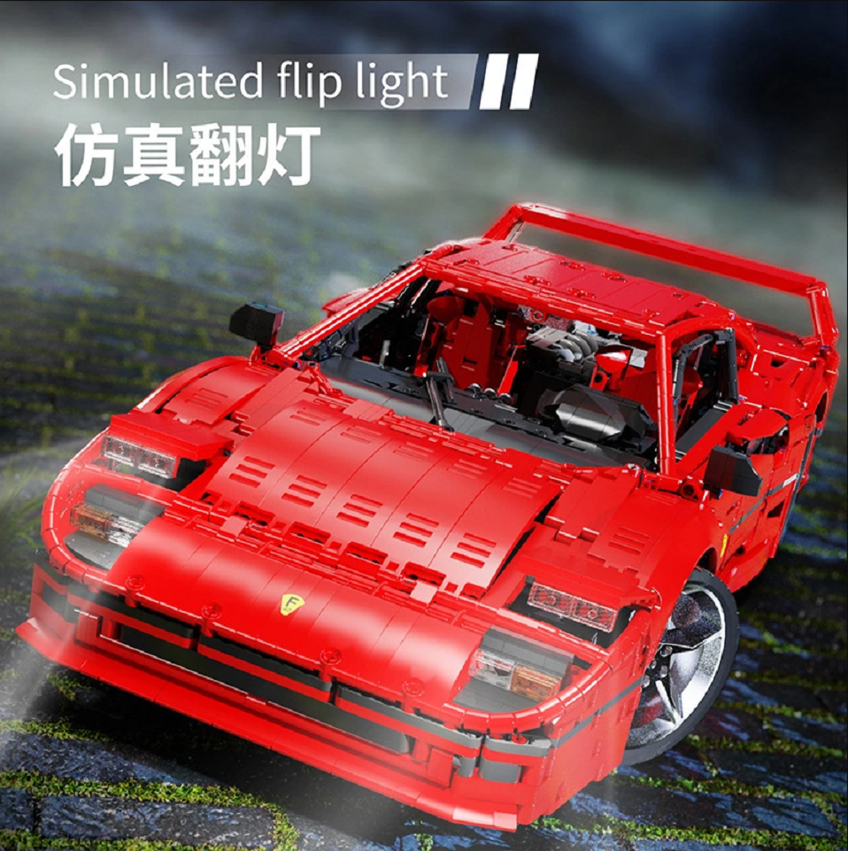 Jie Star JD017 F40 Super Car 4.026 Teile