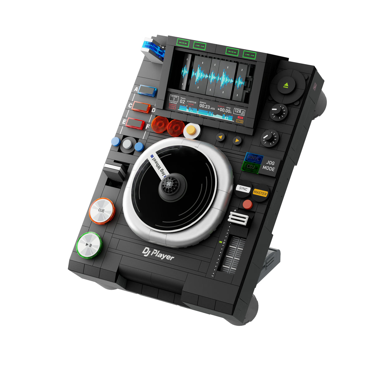 Pantasy 85037 DJ Player von rechts auf dem Ständer