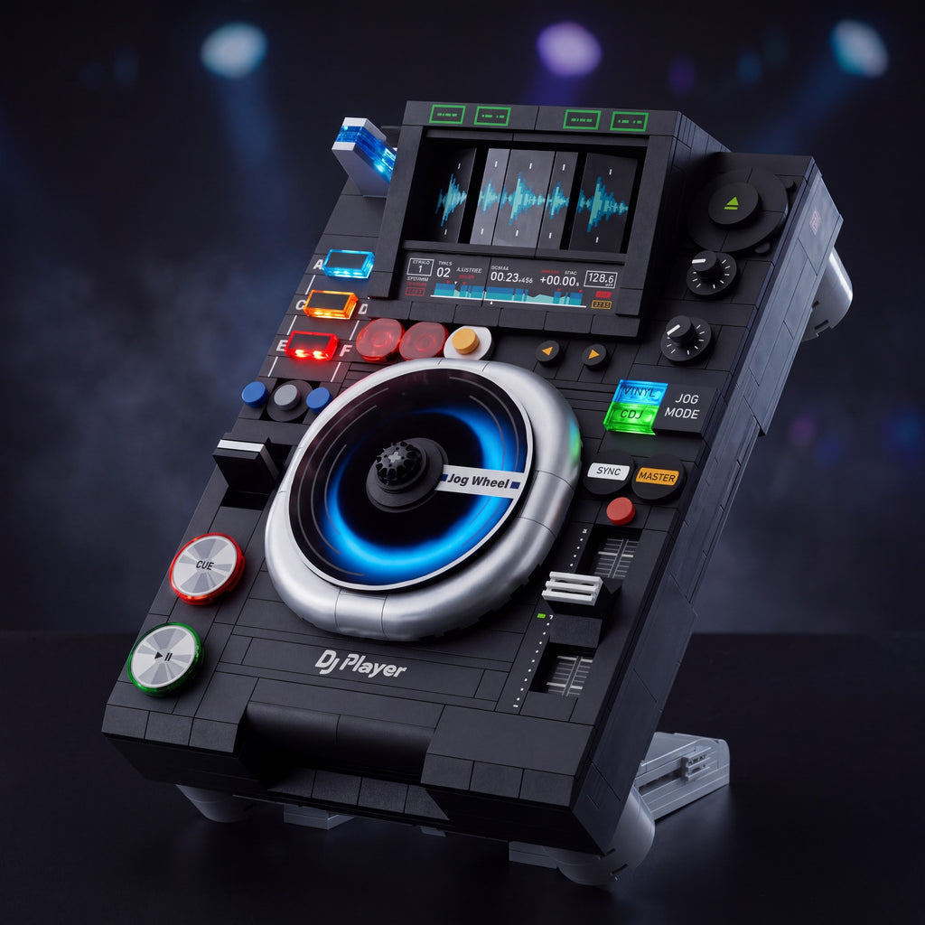 Pantasy 85037 DJ Player auf dem Ständer mit Licht