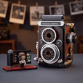 Pantasy 85050 Retro Kamera mit Figurenständer