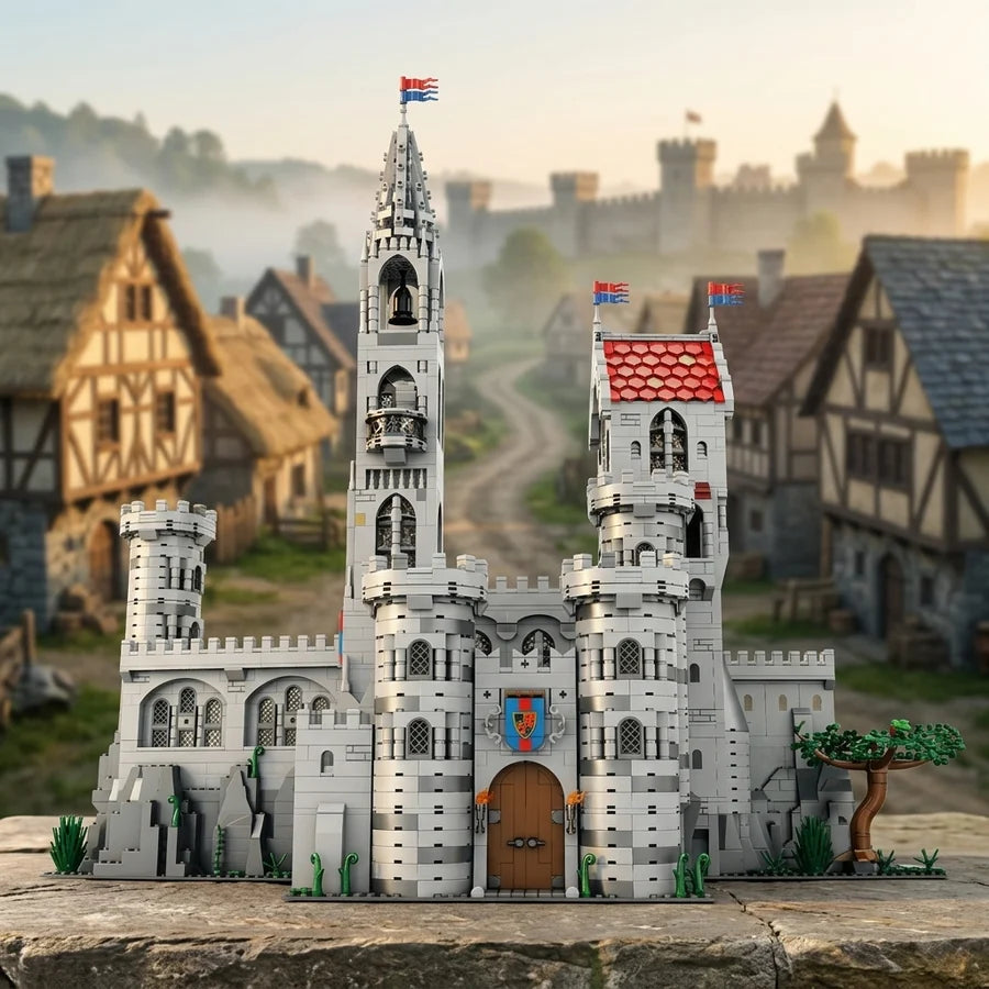 Reobrix 55016 King`s Castle mittelalterliches Schloß 4.000 Teile